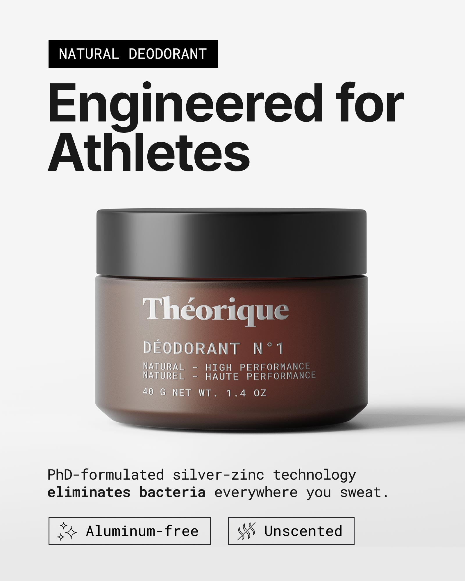 Théorique Déodorant N°1 jar concept